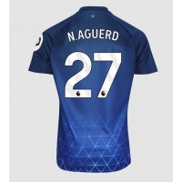 West Ham United Nayef Aguerd #27 Tredjedrakt 2023-24 Kortermet